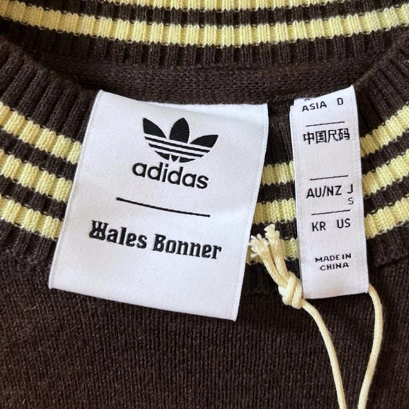 adidas × Wales Bonner Brown Knit Sweater - Picture 6 of 6